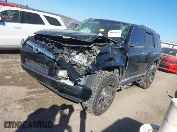✅ 2012 Toyota 4Runner SR5 • VIN: JTEBU5JR0C5106958 • Лот: 41663880. Опубліковано раніше на IAAI з пробігом Не вказано. Безкоштовний доступ до архіву аукціонних продажів зі США та докладний звіт про історію автомобіля на DreamBid. Зображення 2.