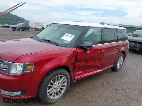 ✅ 2014 Ford Flex SEL • VIN: 2FMHK6C8XEBD33339 • Lot: 45199801. Listed on IAAI with 123,042 mi. Free auction sales archive from the USA and detailed vehicle history report at DreamBid. Image 6.