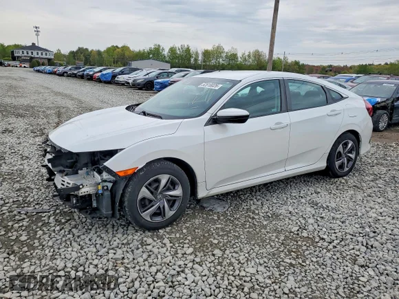 ✅ 2020 Honda Civic LX • VIN: 2HGFC2F63LH545748 • Lot: 52818026. Wystawiony na Copart z przebiegiem 11 743 mil. Bezpłatny archiwum sprzedaży aukcyjnych z USA i szczegółowy raport historii pojazdu na DreamBid. Zdjęcie 1.