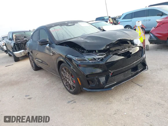 ✅ 2025 Ford Mustang Mach-E GT • VIN: 3FMTK4SXXSMA26707 • Lot: 43547033. Listed on IAAI with 6,917 mi. Free auction sales archive from the USA and detailed vehicle history report at DreamBid. Image 1.