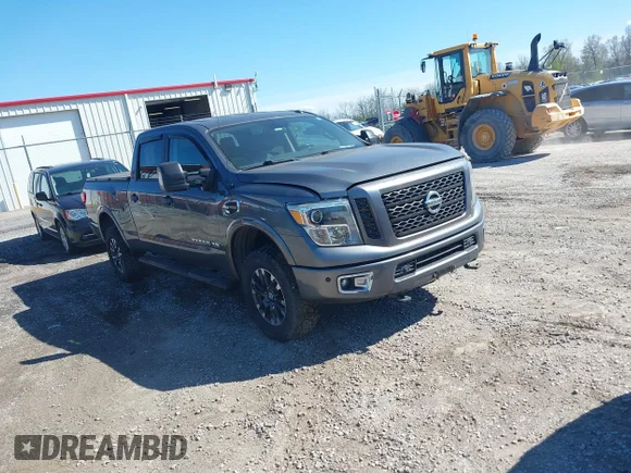 ✅ 2017 Nissan Titan Platinum Reserve • VIN: 1N6BA1F41HN508995 • Lot: 44728147. Listed on IAAI with 63,392 mi. Free auction sales archive from the USA and detailed vehicle history report at DreamBid. Image 1.