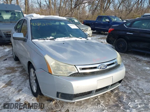 ✅ 2010 Ford Focus SEL • VIN: 1FAHP3HN8AW258979 • Lot: 43863191. Listed on IAAI with 161,160 mi. Free auction sales archive from the USA and detailed vehicle history report at DreamBid. Image 1.