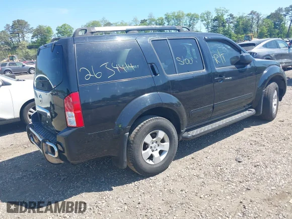 ✅ 2007 Nissan Pathfinder LE • VIN: 5N1AR18W87C633181 • Lot: 45172087. Wystawiony na IAAI z przebiegiem Nie podano. Bezpłatny archiwum sprzedaży aukcyjnych z USA i szczegółowy raport historii pojazdu na DreamBid. Zdjęcie 4.