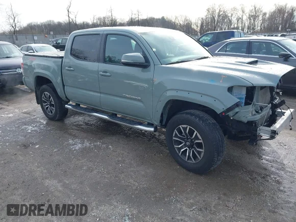 ✅ 2023 Toyota Tacoma SR5 • VIN: 3TYCZ5AN5PT147100 • Lot: 44592226. Listed on IAAI with 48,720 mi. Free auction sales archive from the USA and detailed vehicle history report at DreamBid. Image 1.
