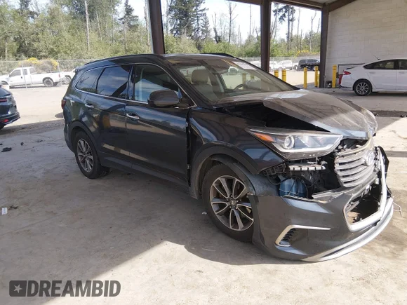 ✅ 2017 Hyundai Santa Fe SE • VIN: KM8SMDHF9HU219181 • Лот: 45104384. Опубликован ранее на IAAI с пробегом 84 589 миль. Бесплатный доступ к архиву аукционных продаж из США и подробный отчёт об истории автомобиля на DreamBid. Изображение 1.