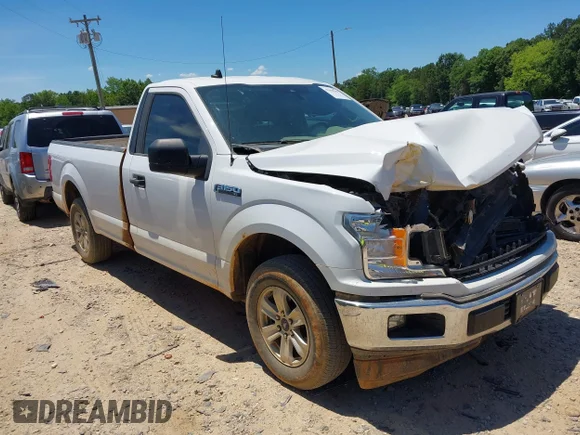 ✅ 2020 Ford F-150 XL • VIN: 1FTMF1CB5LKD00497 • Lot: 45394787. Listed on IAAI with 110,618 mi. Free auction sales archive from the USA and detailed vehicle history report at DreamBid. Image 1.