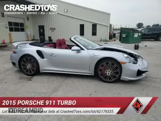 ✅ 2015 Porsche 911 Turbo • VIN: WP0CD2A95FS178381 • Lot: 62179335. Listed on Copart with 14,318 mi. Free auction sales archive from the USA and detailed vehicle history report at DreamBid. Image 15.