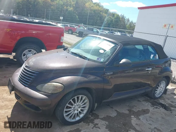 ✅ 2005 Chrysler PT Cruiser GT • VIN: 3C3AY75S95T700758 • Lot: 43378382. Wystawiony na IAAI z przebiegiem 128 203 mil. Bezpłatny archiwum sprzedaży aukcyjnych z USA i szczegółowy raport historii pojazdu na DreamBid. Zdjęcie 6.