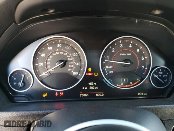 ✅ 2016 BMW 4 Series 435i • VIN: WBA4B1C55GG242452 • Лот: 38690283. Опубліковано раніше на Copart з пробігом 70 866 миль. Безкоштовний доступ до архіву аукціонних продажів зі США та докладний звіт про історію автомобіля на DreamBid. Зображення 9.