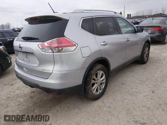 ✅ 2016 Nissan Rogue S • VIN: KNMAT2MV8GP694306 • Lot: 44585885. Wystawiony na IAAI z przebiegiem 143 720 mil. Bezpłatny archiwum sprzedaży aukcyjnych z USA i szczegółowy raport historii pojazdu na DreamBid. Zdjęcie 4.
