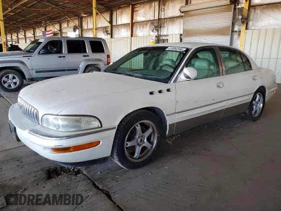 ✅ 2003 Buick Park Avenue Ultra • VIN: 1G4CU541434187589 • Lot: 41594246. Listed on Copart with 81,065 mi. Free auction sales archive from the USA and detailed vehicle history report at DreamBid. Image 1.