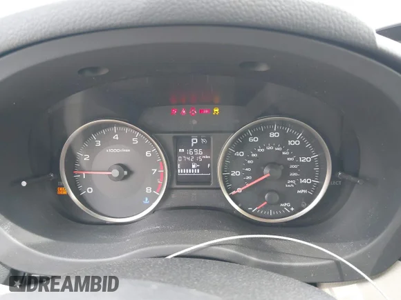 ✅ 2016 Subaru Impreza 2.0i • VIN: JF1GPAA69G8267027 • Lot: 45430353. Listed on IAAI with 74,215 mi. Free auction sales archive from the USA and detailed vehicle history report at DreamBid. Image 7.