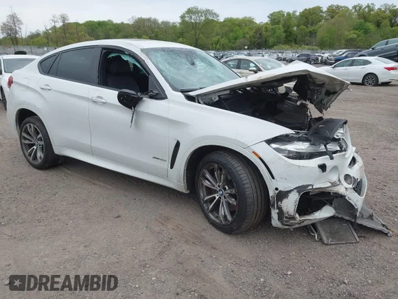 ✅ 2016 BMW X6 xDrive50i • VIN: 5UXKU6C50G0R34031 • Lot: 44968412. Wystawiony na IAAI z przebiegiem 119 916 mil. Bezpłatny archiwum sprzedaży aukcyjnych z USA i szczegółowy raport historii pojazdu na DreamBid. Zdjęcie 1.