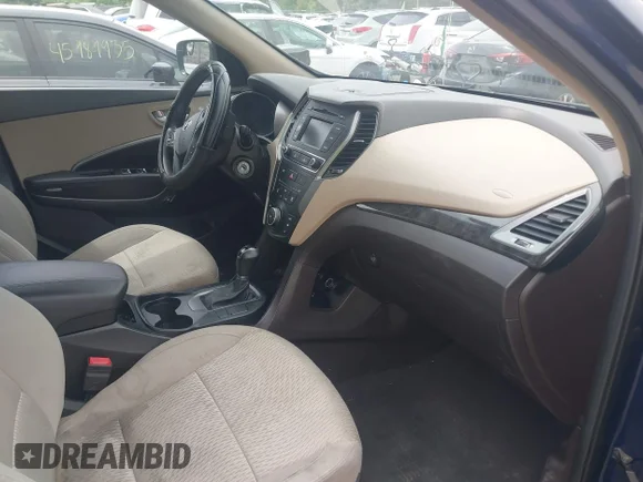 ✅ 2017 Hyundai Santa Fe 2.4L • VIN: 5XYZTDLB6HG438613 • Lot: 45172393. Wystawiony na IAAI z przebiegiem 200 614 mil. Bezpłatny archiwum sprzedaży aukcyjnych z USA i szczegółowy raport historii pojazdu na DreamBid. Zdjęcie 5.