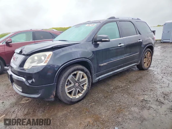 ✅ 2012 GMC Acadia Denali • VIN: 1GKKVTED7CJ407811 • Лот: 53621406. Опубликован ранее на Copart с пробегом 160 145 миль. Бесплатный доступ к архиву аукционных продаж из США и подробный отчёт об истории автомобиля на DreamBid. Изображение 1.