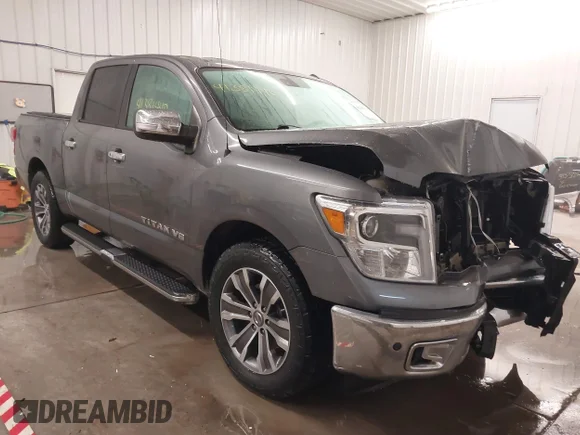 ✅ 2019 Nissan Titan SV • VIN: 1N6AA1E63KN503853 • Лот: 41381440. Опубліковано раніше на IAAI з пробігом 77 591 миль. Безкоштовний доступ до архіву аукціонних продажів зі США та докладний звіт про історію автомобіля на DreamBid. Зображення 1.