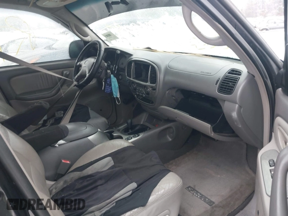 ✅ 2001 Toyota Sequoia Limited • VIN: 5TDBT48A11S019577 • Lot: 44189601. Wystawiony na IAAI z przebiegiem Nie podano. Bezpłatny archiwum sprzedaży aukcyjnych z USA i szczegółowy raport historii pojazdu na DreamBid. Zdjęcie 5.