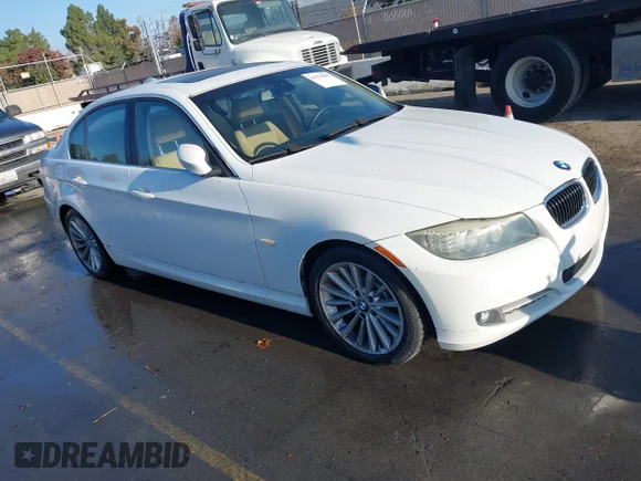 ✅ 2009 BMW 3 Series 335d • VIN: WBAPN73539A265418 • Lot: 43753009. Listed on IAAI with 91,737 mi. Free auction sales archive from the USA and detailed vehicle history report at DreamBid. Image 1.