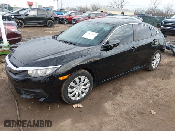 ✅ 2016 Honda Civic LX • VIN: 2HGFC2F55GH505474 • Lot: 44671314. Wystawiony na IAAI z przebiegiem 144 714 mil. Bezpłatny archiwum sprzedaży aukcyjnych z USA i szczegółowy raport historii pojazdu na DreamBid. Zdjęcie 2.