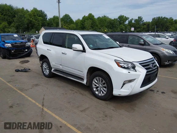 ✅ 2014 Lexus GX 460 • VIN: JTJBM7FX5E5077769 • Лот: 45210782. Опубліковано раніше на IAAI з пробігом 102 714 миль. Безкоштовний доступ до архіву аукціонних продажів зі США та докладний звіт про історію автомобіля на DreamBid. Зображення 1.