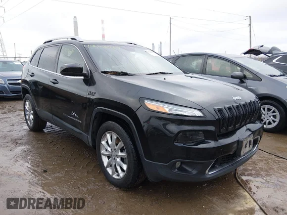 ✅ 2016 Jeep Cherokee Limited • VIN: 1C4PJMDSXGW285599 • Lot: 44008151. Listed on IAAI with 135,707 mi. Free auction sales archive from the USA and detailed vehicle history report at DreamBid. Image 1.