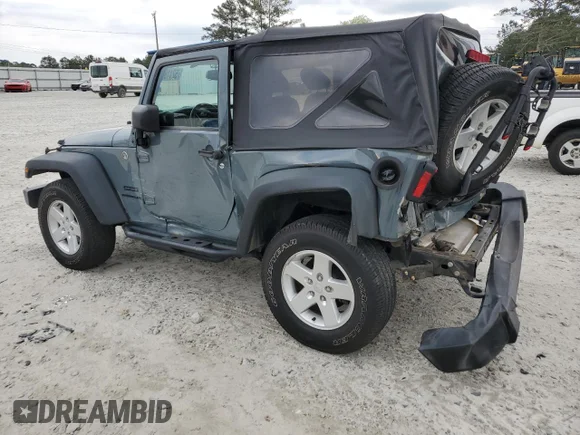 ✅ 2015 Jeep Wrangler Sport • VIN: 1C4AJWAG0FL658523 • Лот: 52118274. Опубліковано раніше на Copart з пробігом 76 711 миль. Безкоштовний доступ до архіву аукціонних продажів зі США та докладний звіт про історію автомобіля на DreamBid. Зображення 2.