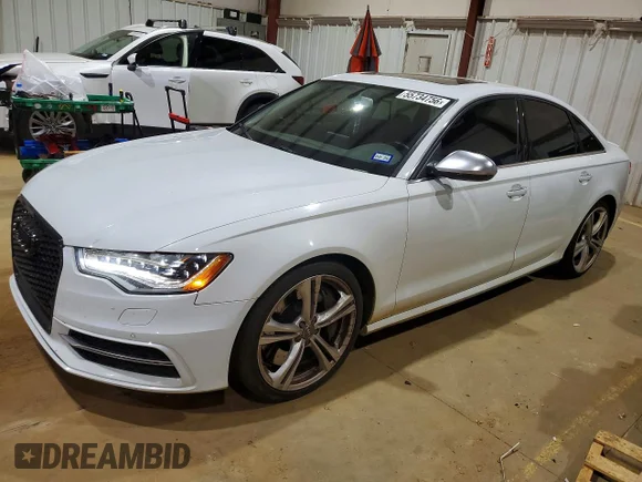 ✅ 2013 Audi S6 Prestige • VIN: WAUF2AFC5DN138859 • Lot: 55734756. Wystawiony na Copart z przebiegiem 158 982 mil. Bezpłatny archiwum sprzedaży aukcyjnych z USA i szczegółowy raport historii pojazdu na DreamBid. Zdjęcie 1.