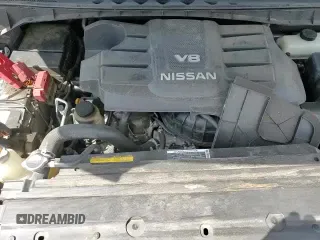 ✅ 2020 Nissan Titan SV • VIN: 1N6AA1EF8LN509813 • Lot: 66384405. Listed on Copart with 105,234 mi. Free auction sales archive from the USA and detailed vehicle history report at DreamBid. Image 14.