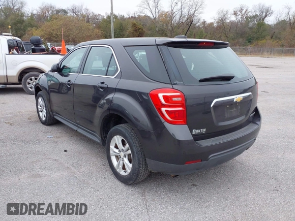 ✅ 2016 Chevrolet Equinox LS • VIN: 2GNALBEK9G6117683 • Lot: 43962649. Wystawiony na IAAI z przebiegiem 116 682 mil. Bezpłatny archiwum sprzedaży aukcyjnych z USA i szczegółowy raport historii pojazdu na DreamBid. Zdjęcie 3.