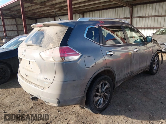 ✅ 2014 Nissan Rogue SL • VIN: 5N1AT2MVXEC831116 • Lot: 44336776. Wystawiony na IAAI z przebiegiem 173 390 mil. Bezpłatny archiwum sprzedaży aukcyjnych z USA i szczegółowy raport historii pojazdu na DreamBid. Zdjęcie 4.