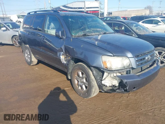 ✅ 2006 Toyota Highlander w/3rd Row • VIN: JTEDP21A160105442 • Lot: 43776983. Wystawiony na IAAI z przebiegiem 252 420 mil. Bezpłatny archiwum sprzedaży aukcyjnych z USA i szczegółowy raport historii pojazdu na DreamBid. Zdjęcie 1.