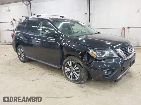 ✅ 2018 Nissan Pathfinder SV • VIN: 5N1DR2MM5JC642371 • Lot: 44754119. Listed on IAAI with 162,319 mi. Free auction sales archive from the USA and detailed vehicle history report at DreamBid. Image 1.