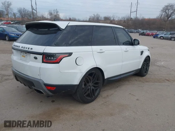 ✅ 2019 Land Rover Range Rover Sport SE • VIN: SALWG2RU7KA874620 • Лот: 41328519. Опубліковано раніше на IAAI з пробігом 87 485 миль. Безкоштовний доступ до архіву аукціонних продажів зі США та докладний звіт про історію автомобіля на DreamBid. Зображення 4.