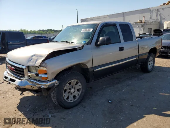 ✅ 2005 GMC Sierra 1500 SLT • VIN: 1GTEK19B55Z319729 • Лот: 54005906. Опубликован ранее на Copart с пробегом 110 556 миль. Бесплатный доступ к архиву аукционных продаж из США и подробный отчёт об истории автомобиля на DreamBid. Изображение 1.