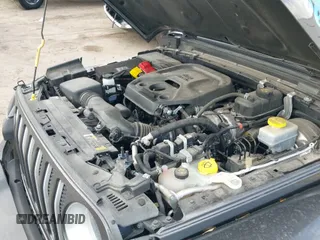 ✅ 2023 Jeep Wrangler Sahara • VIN: 1C4HJXEN6PW639004 • Lot: 41174113. Listed on IAAI with 35,371 mi. Free auction sales archive from the USA and detailed vehicle history report at DreamBid. Image 22.