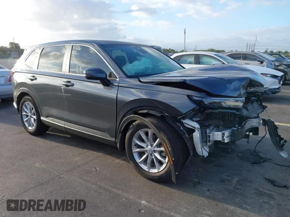 ✅ 2025 Honda CR-V EX-L • VIN: 2HKRS3H72SH330894 • Лот: 44876169. Опубликован ранее на IAAI с пробегом 11 193 миль. Бесплатный доступ к архиву аукционных продаж из США и подробный отчёт об истории автомобиля на DreamBid. Изображение 1.