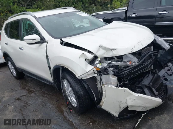 ✅ 2017 Nissan Rogue SV • VIN: 5N1AT2MV3HC816848 • Lot: 44969071. Listed on IAAI with 56,792 mi. Free auction sales archive from the USA and detailed vehicle history report at DreamBid. Image 1.