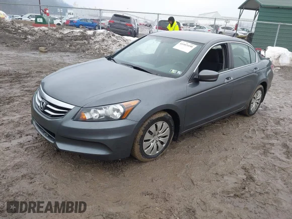 ✅ 2012 Honda Accord LX • VIN: 1HGCP2F3XCA185034 • Lot: 44403490. Listed on IAAI with 79,672 mi. Free auction sales archive from the USA and detailed vehicle history report at DreamBid. Image 2.