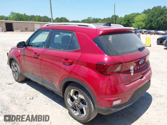 ✅ 2022 Hyundai Venue SEL • VIN: KMHRC8A35NU186619 • Lot: 45143647. Listed on IAAI with 81,871 mi. Free auction sales archive from the USA and detailed vehicle history report at DreamBid. Image 3.