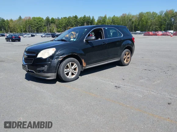 ✅ 2010 Chevrolet Equinox LS • VIN: 2CNFLCEW2A6282033 • Lot: 45125534. Listed on IAAI with 111,200 mi. Free auction sales archive from the USA and detailed vehicle history report at DreamBid. Image 2.