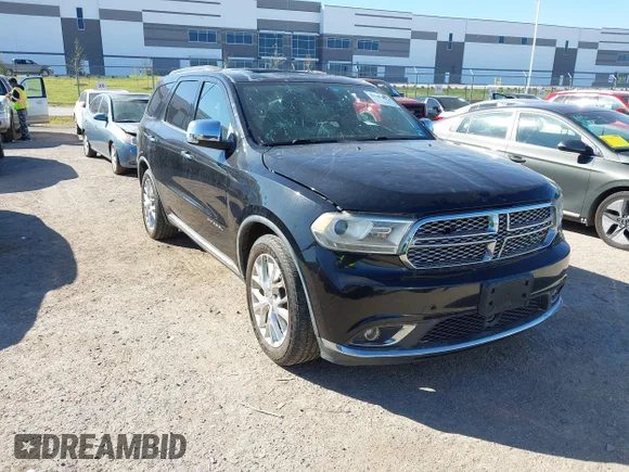 ✅ 2014 Dodge Durango Citadel • VIN: 1C4SDHET6EC286540 • Лот: 43302853. Опубликован ранее на IAAI с пробегом 163 952 миль. Бесплатный доступ к архиву аукционных продаж из США и подробный отчёт об истории автомобиля на DreamBid. Изображение 1.