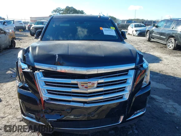 ✅ 2015 Cadillac Escalade Platinum • VIN: 1GYS4PKJ6FR677189 • Lot: 44161521. Wystawiony na IAAI z przebiegiem 180 796 mil. Bezpłatny archiwum sprzedaży aukcyjnych z USA i szczegółowy raport historii pojazdu na DreamBid. Zdjęcie 6.