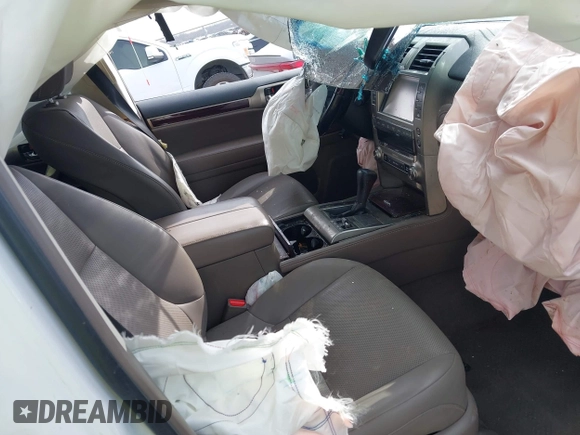 ✅ 2019 Lexus GX 460 Premium • VIN: JTJBM7FX3K5218267 • Lot: 44306297. Wystawiony na IAAI z przebiegiem 127 294 mil. Bezpłatny archiwum sprzedaży aukcyjnych z USA i szczegółowy raport historii pojazdu na DreamBid. Zdjęcie 5.