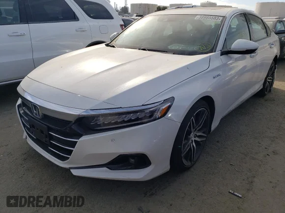 ✅ 2022 Honda Accord Touring • VIN: 1HGCV3F90NA003845 • Lot: 38985583. Wystawiony na Copart z przebiegiem 18 853 mil. Bezpłatny archiwum sprzedaży aukcyjnych z USA i szczegółowy raport historii pojazdu na DreamBid. Zdjęcie 1.