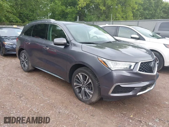 ✅ 2020 Acura MDX Technology • VIN: 5J8YD3H52LL009537 • Lot: 45314068. Wystawiony na IAAI z przebiegiem 52 711 mil. Bezpłatny archiwum sprzedaży aukcyjnych z USA i szczegółowy raport historii pojazdu na DreamBid. Zdjęcie 1.
