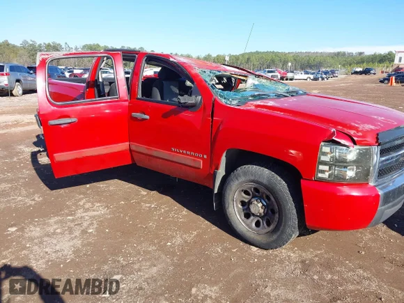 ✅ 2008 Chevrolet Silverado 1500 LS • VIN: 2GCEC13C881137387 • Lot: 43871970. Listed on IAAI with Not provided. Free auction sales archive from the USA and detailed vehicle history report at DreamBid. Image 1.