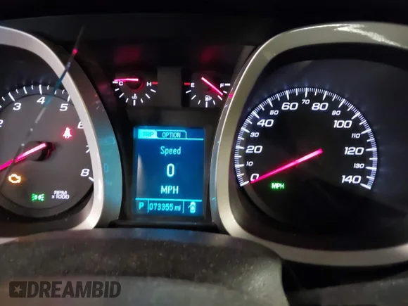 ✅ 2016 Chevrolet Equinox LT • VIN: 2GNALCEK0G6118744 • Lot: 44445604. Listed on IAAI with 73,355 mi. Free auction sales archive from the USA and detailed vehicle history report at DreamBid. Image 7.