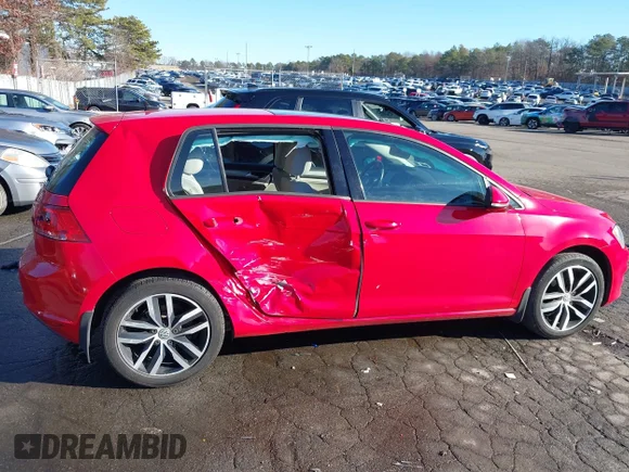 ✅ 2016 Volkswagen Golf TSI S • VIN: 3VW217AU8GM030643 • Lot: 44036099. Wystawiony na IAAI z przebiegiem 71 603 mil. Bezpłatny archiwum sprzedaży aukcyjnych z USA i szczegółowy raport historii pojazdu na DreamBid. Zdjęcie 6.