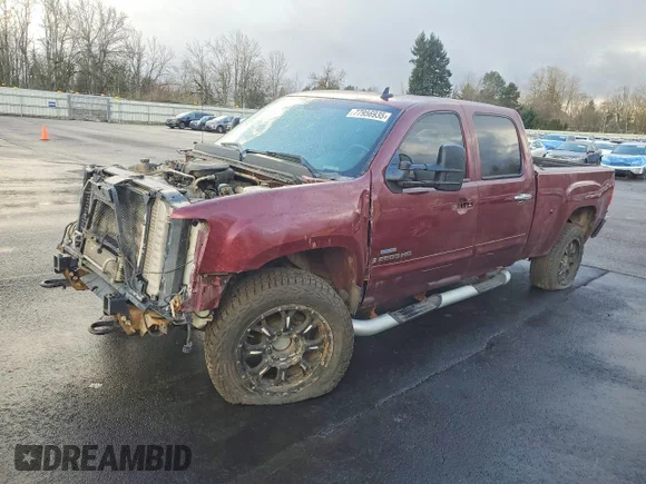 ✅ 2009 GMC Sierra 2500HD Work Truck • VIN: 1GTHK43689F171139 • Lot: 77956935. Listed on Copart with 169,957 mi. Free auction sales archive from the USA and detailed vehicle history report at DreamBid. Image 1.