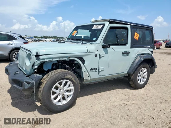 ✅ 2023 Jeep Wrangler Sport • VIN: 1C4HJXAG2PW650279 • Lot: 65038835. Listed on Copart with 10,349 mi. Free auction sales archive from the USA and detailed vehicle history report at DreamBid. Image 1.
